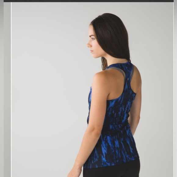 Lululemon Cool Racerback blue size 8 - Picture 4 of 9